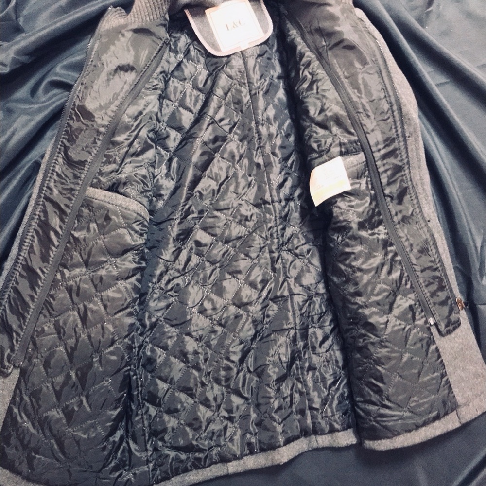 L & C Short Wool Pea Coat. New Without Tags Ladies - image 1